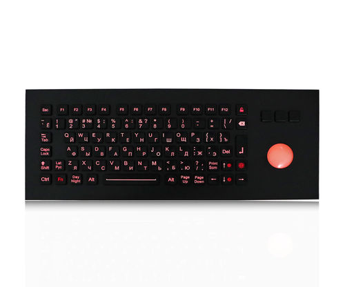Встраиваемая клавиатура - K-TEK-M361-CTB-FN-BL-BT-DWP - Key Technology China Limited - с клавишей Fn / 3 клавиши мыши / 85 клавиш