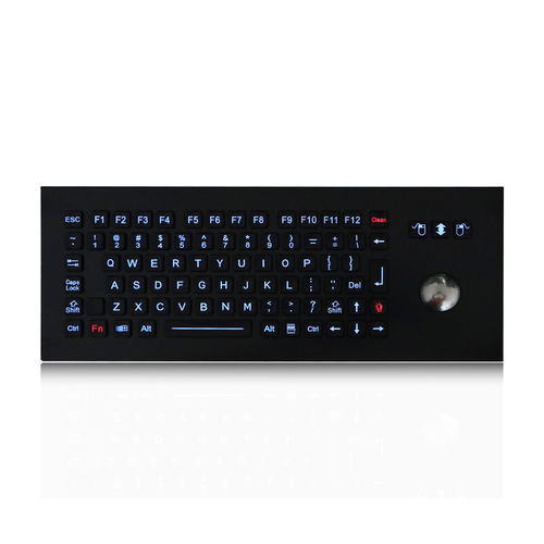 Встраиваемая клавиатура - K-TEK-M361-OTB-FN-BL-BT-DWP - Key Technology China Limited - 3 клавиши мыши / 85 клавиш / с трекболом