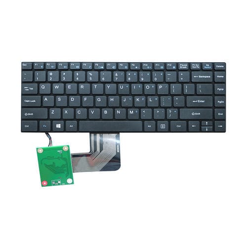 Клавиатура с ножничными механизмом клавиш - K-TEK-V291-FN-UT-SC - Key Technology China Limited - встраиваемая / с клавишей Fn / 86 клавиш