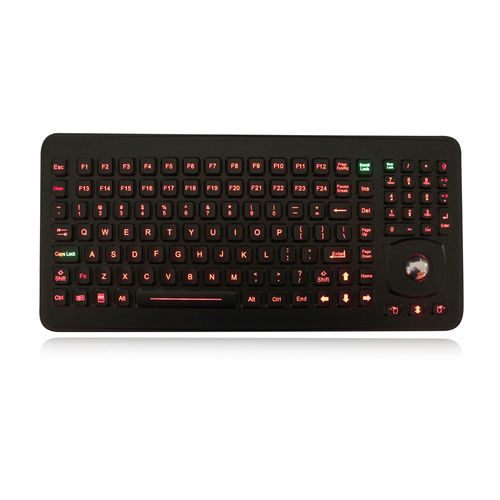 Встраиваемая клавиатура - K-TEK-M379-OTB-KP-FN-BL-IL  - Key Technology China Limited - с механическими клавишами / с клавишей Fn / 3 клавиши мыши