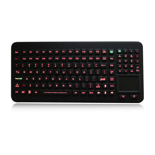 Встраиваемая клавиатура - K-TEK-M379TP-KP-FN-BL-SS - Key Technology China Limited - с механическими клавишами / с клавишей Fn / 2 клавиши мыши