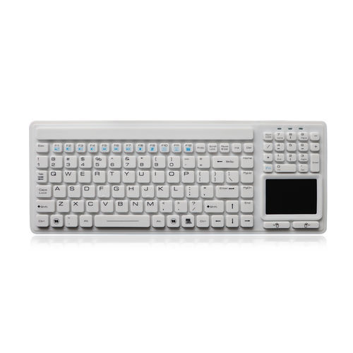 Клавиатура с сенсорной панелью - K-TEK-M347TP-KP-FN-DT - Key Technology China Limited - для письменного стола / с механическими клавишами / с клавишей Fn