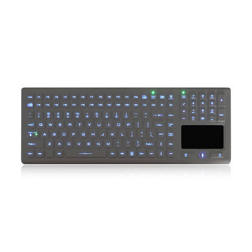 Клавиатура для письменного стола - K-TEK-M369TP-KP-FN-BL-DT - Key Technology China Limited - с механическими клавишами / с клавишей Fn / 3 клавиши мыши