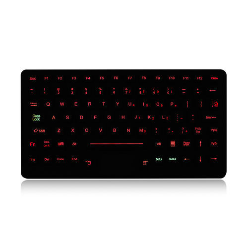 Встраиваемая клавиатура - K-TEK-M276TP-FN-BL-ML-SS - Key Technology China Limited - с клавишей Fn / 2 клавиши мыши / 89 клавиш