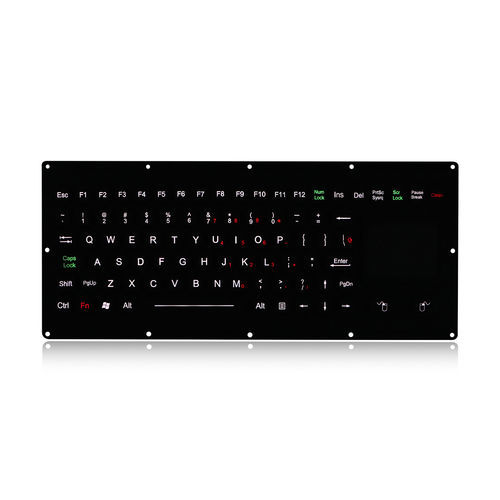 Встраиваемая клавиатура - K-TEK-M330TP-FN-BL-NV-EMC-OEM  - Key Technology China Limited - с механическими клавишами / с клавишей Fn / 2 клавиши мыши