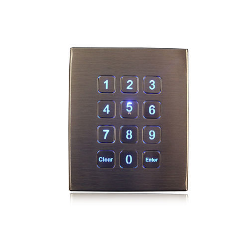 Цифровая клавиатура 12 клавиш - K-TEK-B88KP-DT-BL-DWP - Key Technology China Limited - настольная / из металла / из нержавеющей стали