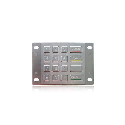 Цифровая клавиатура 16 клавиш - K-TEK-B100-91.5KP-RP-IT-DWP - Key Technology China Limited - встраиваемая / из металла / из нержавеющей стали
