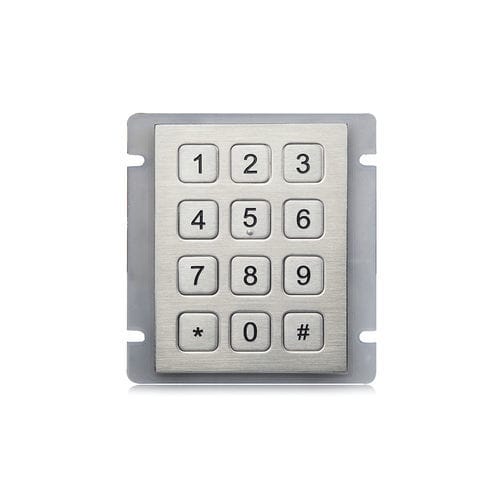 Цифровая клавиатура 12 клавиш - K-TEK-B68KP-DWP - Key Technology China Limited - встраиваемая / из металла / из нержавеющей стали