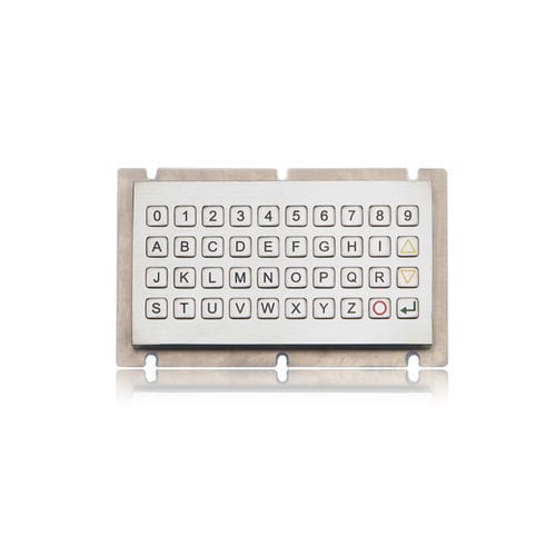 Цифровая клавиатура 40 клавиш - K-TEK-B80KP-40-IT-DWP - Key Technology China Limited - встраиваемая / из нержавеющей стали / RS-232