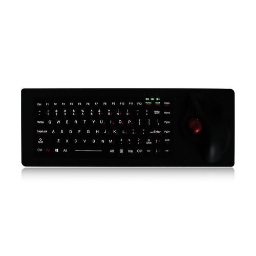Встраиваемая клавиатура - K-TEK-M425-OTB-FN-BL-NV-151B - Key Technology China Limited - с механическими клавишами / с клавишей Fn / 3 клавиши мыши