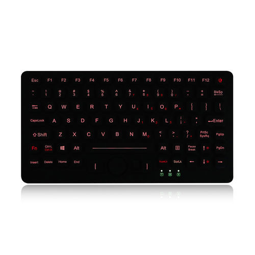 Встраиваемая клавиатура - K-TEK-M282-DHP-FN-BL-NV-151B-SS - Key Technology China Limited - с механическими клавишами / с клавишей Fn / 3 клавиши мыши
