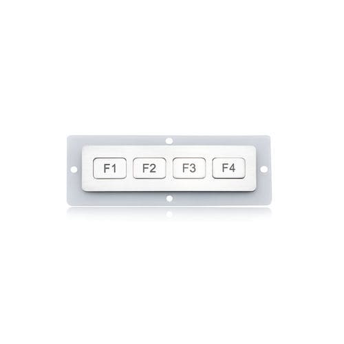 Цифровая клавиатура для контроля - K-TEK-B110FK-4-AC-DWP - Key Technology China Limited - 4 клавиши / встраиваемая / из нержавеющей стали