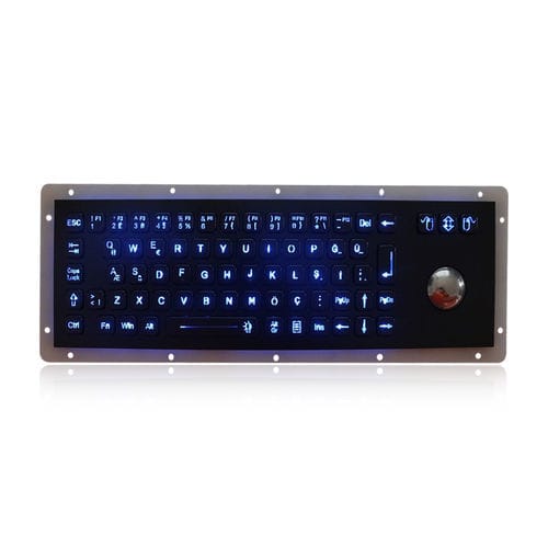 Встраиваемая клавиатура - K-TEK-A343-OTB-BL-BT-DWP - Key Technology China Limited - с механическими клавишами / 3 клавиши мыши / 71 клавиша