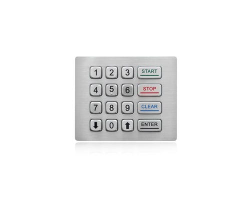 Цифровая клавиатура 16 клавиш - K-TEK-A120KP-DWP - Key Technology China Limited - встраиваемая / из нержавеющей стали / RS-232