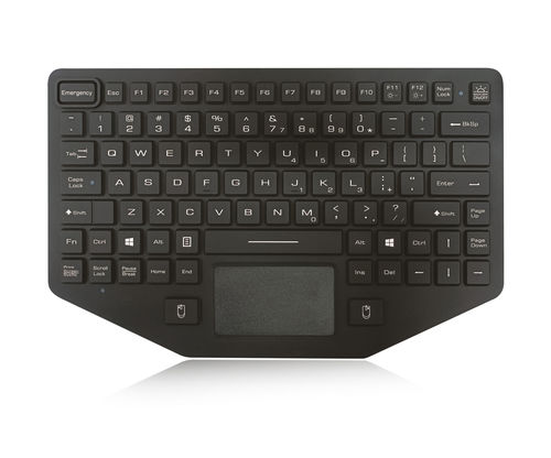 Встраиваемая клавиатура - K-TEK-M281TP-FN-BL-ML-OEM - Key Technology China Limited - емкостная / с клавишей Fn / 2 клавиши мыши