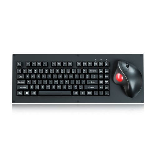 Встраиваемая клавиатура - K-TEK-M458-OTB-FN-MA-BL-NV-151B - Key Technology China Limited - с механическими клавишами / с клавишей Fn / 3 клавиши мыши