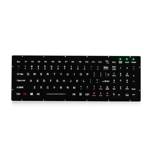 Встраиваемая клавиатура - K-TEK-M334KP-FN-BL-IT-NV-151B-DWP - Key Technology China Limited - с механическими клавишами / с клавишей Fn / 101 клавиша