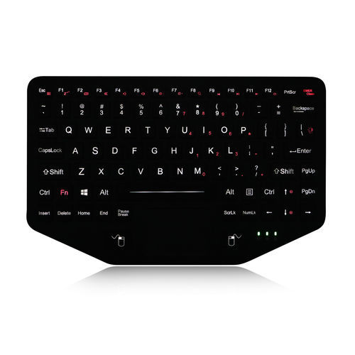 Встраиваемая клавиатура - K-TEK-M275TP-FN-BL-ML-DWP - Key Technology China Limited - с механическими клавишами / 2 клавиши мыши / с клавишей Fn