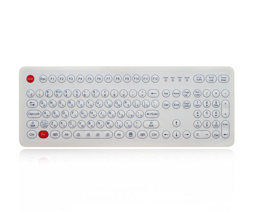 Клавиатура IP68 - K-TEK-D399KP-FN-DT - Key Technology China Limited - для письменного стола / с механическими клавишами / мембранная