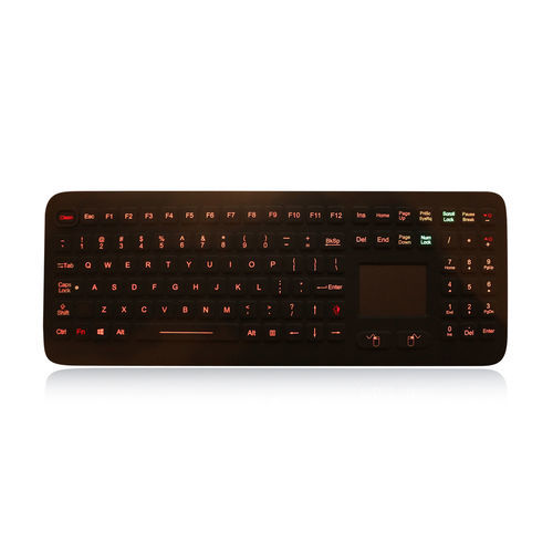 Клавиатура для письменного стола - K-TEK-M399TP-KP-FN-BL-DT - Key Technology China Limited - с механическими клавишами / с клавишей Fn / 2 клавиши мыши
