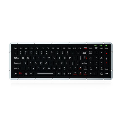Встраиваемая клавиатура - K-TEK-M327KP-FN-BL-IT-ML-DWP - Key Technology China Limited - с механическими клавишами / с клавишей Fn / 101 клавиша