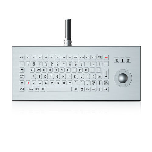 Клавиатура для письменного стола - K-TEK-B361-DHP-FN-DT-DWP - Key Technology China Limited - с механическими клавишами / с клавишей Fn / 3 клавиши мыши