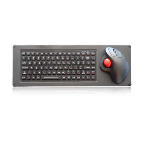 Встраиваемая клавиатура - K-TEK-M425-OTB-FN-BL  - Key Technology China Limited - с механическими клавишами / с клавишей Fn / 3 клавиши мыши