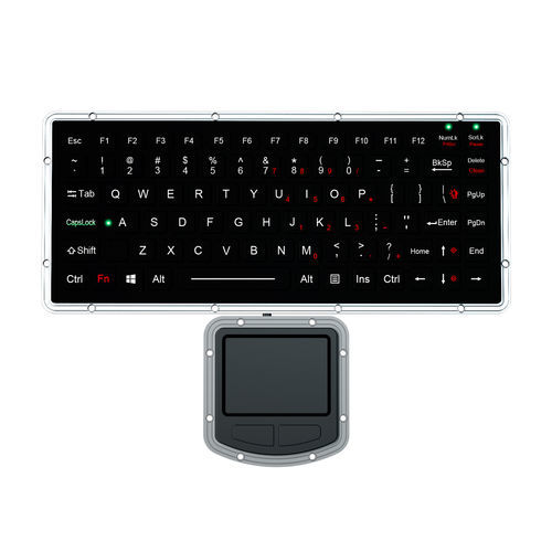 Встраиваемая клавиатура - K-TEK-M270-FN-BL-IT-NV-151B-DWP+M73TP - Key Technology China Limited - с механическими клавишами / с клавишей Fn / 2 клавиши мыши