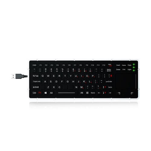 Встраиваемая клавиатура - K-TEK-M327TP-FN-BL-IT-NV-151B-DWP - Key Technology China Limited - с механическими клавишами / 88 клавиш / 2 клавиши мыши