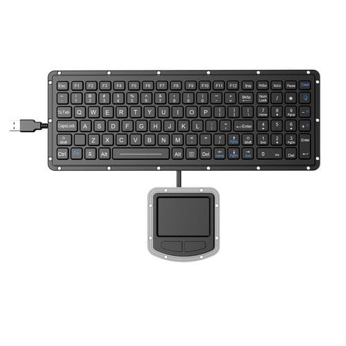 Встраиваемая клавиатура - K-TEK-M315KP-FN-BL-ML+M73TP - Key Technology China Limited - с механическими клавишами / с клавишей Fn / 2 клавиши мыши