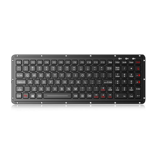 Встраиваемая клавиатура - K-TEK-M315KP-FN-BL-NV-151B - Key Technology China Limited - с механическими клавишами / с клавишей Fn / 102 клавиши