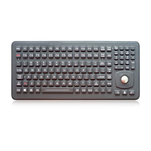 Встраиваемая клавиатура - K-TEK-M379-OTB-KP-FN-IL-SS - Key Technology China Limited - с механическими клавишами / с клавишей Fn / 3 клавиши мыши
