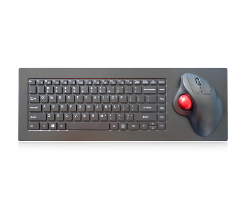 Встраиваемая клавиатура -  K-TEK-V440-FN-BT-M100-OTB - Key Technology China Limited - с ножничными механизмом клавиш / 86 клавиш / с трекболом