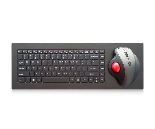 Встраиваемая клавиатура -  K-TEK-V440-OTB-FN-BT - Key Technology China Limited - с ножничными механизмом клавиш / 86 клавиш / с трекболом
