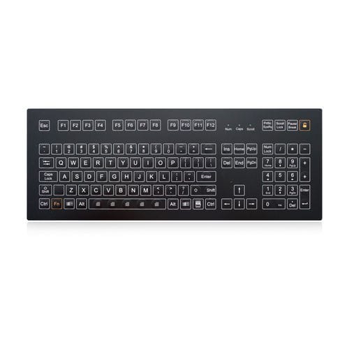 Встраиваемая клавиатура - K-TEK-D405KP-FN-SW - Key Technology China Limited - микропереключатель / 107 клавиш / промышленная