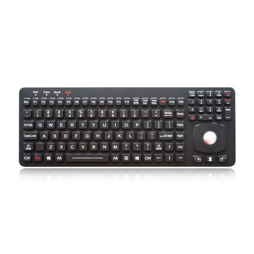 Встраиваемая клавиатура - K-TEK-M366-OTB-KP-FN-BL-SS - Key Technology China Limited - с механическими клавишами / 3 клавиши мыши / 111 клавиш