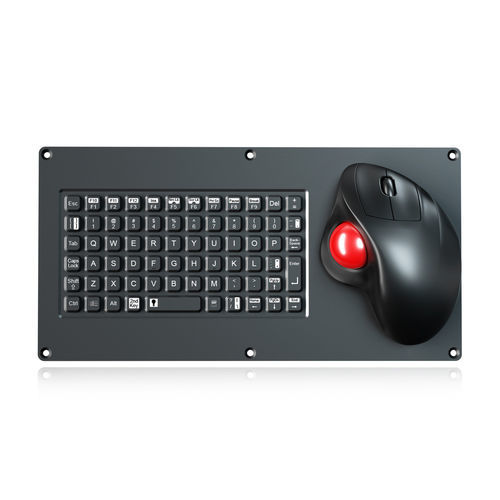 Встраиваемая клавиатура - K-TEK-M316-OTB-151B-FN-ML - Key Technology China Limited - с механическими клавишами / 69 клавиш / с трекболом