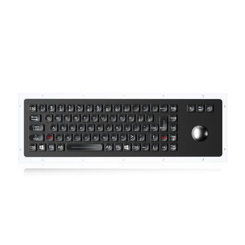Встраиваемая клавиатура -  K-TEK-M380-OTB-BT-IL-DWP - Key Technology China Limited - с механическими клавишами / 3 клавиши мыши / 76 клавиш