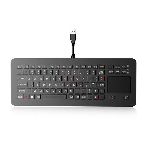 Клавиатура для письменного стола - K-TEK-M327TP-FN-BL-NV-151B-DT-DWP - Key Technology China Limited - с механическими клавишами / 2 клавиши мыши / 88 клавиш
