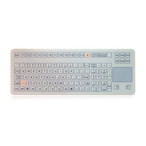 Клавиатура для письменного стола - K-TEK-D399TP-KP-FN-DT-SW - Key Technology China Limited - мембранная / 2 клавиши мыши / 108 клавиш