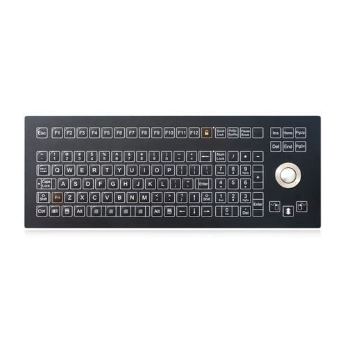 Встраиваемая клавиатура - K-TEK-D405TP-KP-FN-SW - Key Technology China Limited - мембранная / 2 клавиши мыши / 108 клавиш