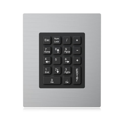Цифровая клавиатура 18 клавиш - K-TEK-M149KP-18-ML - Key Technology China Limited - встраиваемая / из силиконового каучука / USB