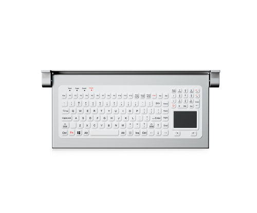 Клавиатура с механическими клавишами - K-TEK-M400TP-KP-FN-BL-SDT-SS - Key Technology China Limited - 2 клавиши мыши / 110 клавиш / с сенсорной панелью