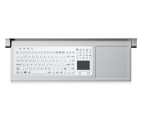 Клавиатура с механическими клавишами - K-TEK-M560TP-KP-FN-BL-SDT-SS - Key Technology China Limited - 2 клавиши мыши / 110 клавиш / с сенсорной панелью
