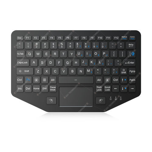 Встраиваемая клавиатура - K-TEK-V275TP-FN-BL-SC-FC-ML-DWP - Key Technology China Limited - с ножничными механизмом клавиш / 2 клавиши мыши / 91 клавиша
