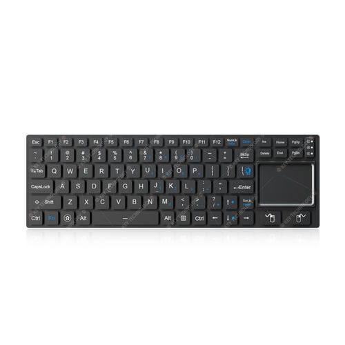 Встраиваемая клавиатура - K-TEK-V340TP-FN-BL-FC-SC-ML-DWP - Key Technology China Limited - с ножничными механизмом клавиш / 2 клавиши мыши / 88 клавиш