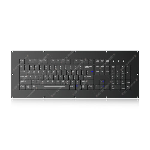 Встраиваемая клавиатура - K-TEK-V440KP-FN-BL-SC-PM - Key Technology China Limited - с ножничными механизмом клавиш / с клавишей Fn / 2 клавиши мыши