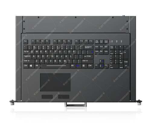 Встраиваемая клавиатура - K-TEK-V440TP-KP-FN-BL-SC-DR - Key Technology China Limited - с ножничными механизмом клавиш / с клавишей Fn / 104 клавиши