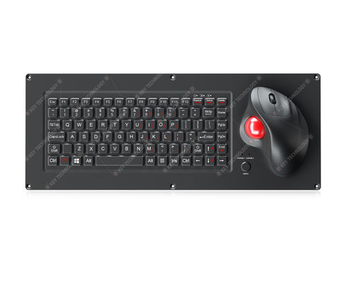 Встраиваемая клавиатура - K-TEK-M430-170-OTB-FN-BL-ML+KVM - Key Technology China Limited - с механическими клавишами / 3 клавиши мыши / 87 клавиш