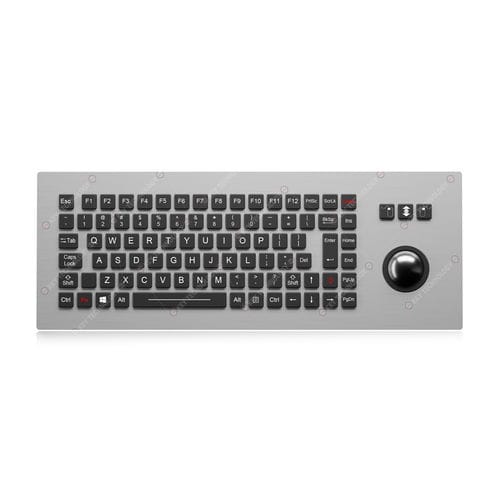 Встраиваемая клавиатура - K-TEK-M390-MTB-FN-BL-ML-DWP - Key Technology China Limited - с механическими клавишами / 3 клавиши мыши / 92 клавиши
